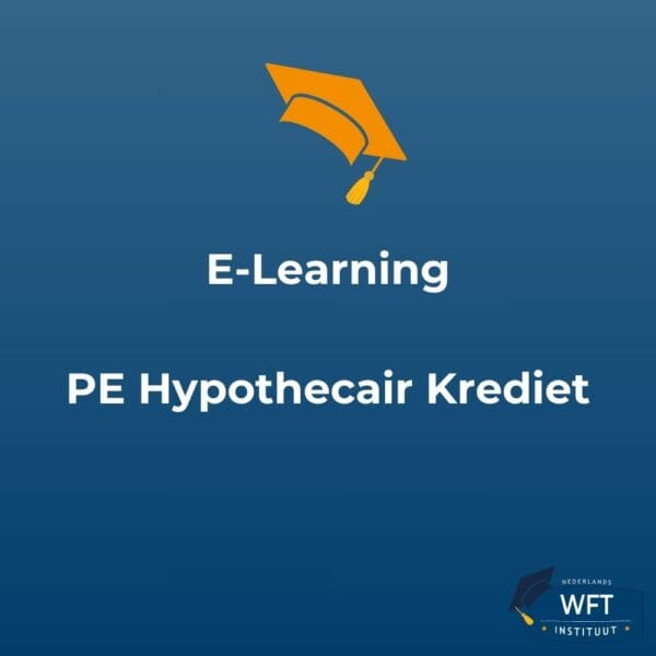 PE E-Learning Hypothecair Krediet