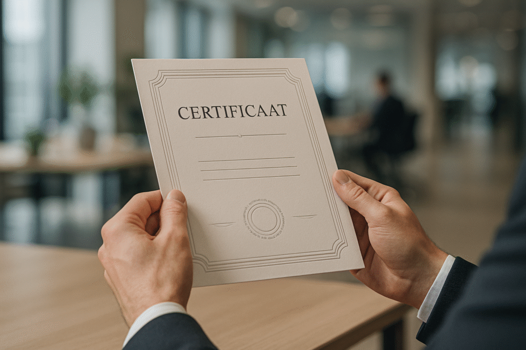 Wft Certificaat - WFT Instituut Wft diploma